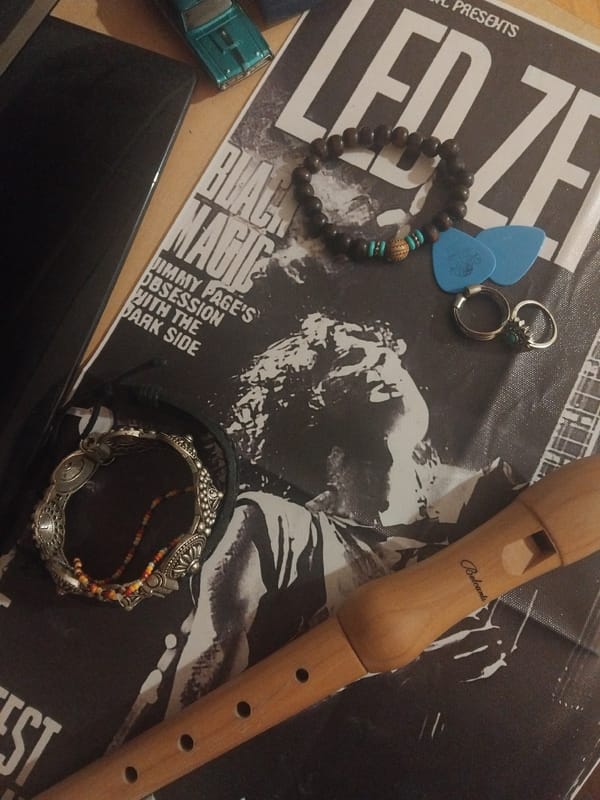 Music memorabilia and personal items displayed in Belgrade suburb