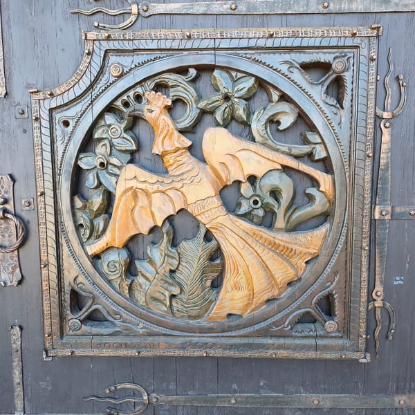 Architectural details documented in rural Belarus village