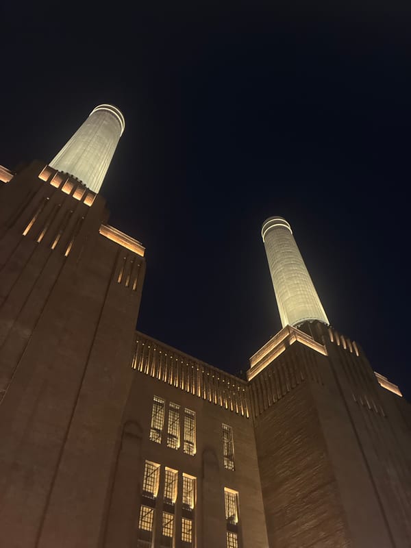 Interior views captured at London's Coal Drops Yard district