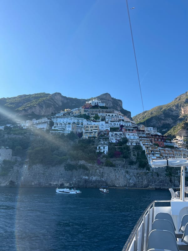 Boat tour captures scenic Amalfi Coast views near Arienzo