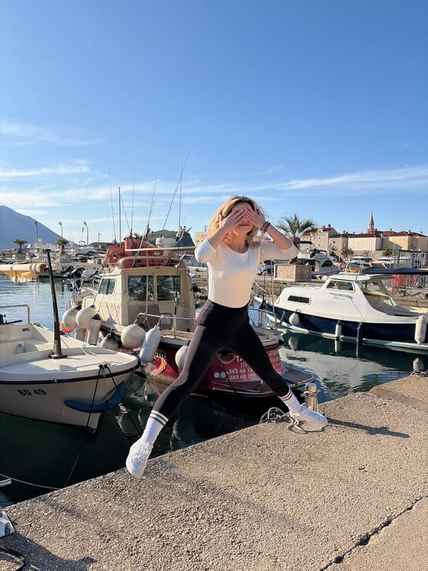 Morning harbor scenes documented in Budva, Montenegro marina