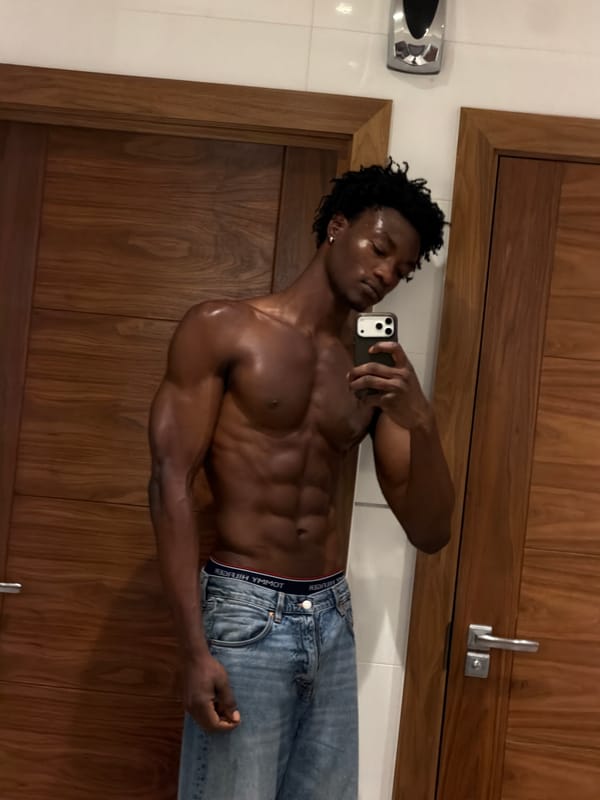 Mirror selfie captured indoors in London