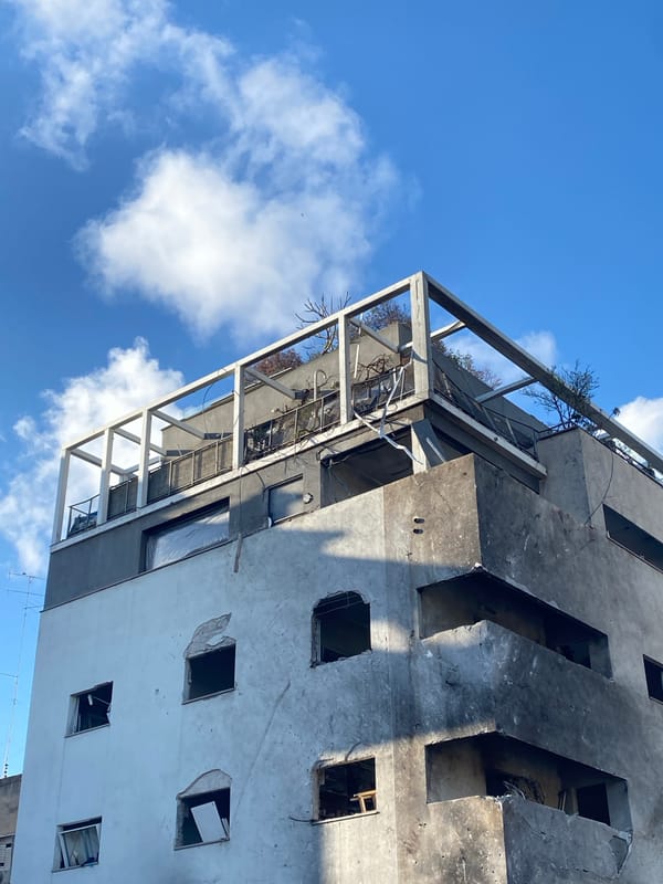 Tel Aviv shows signs of urban decay and abandonment