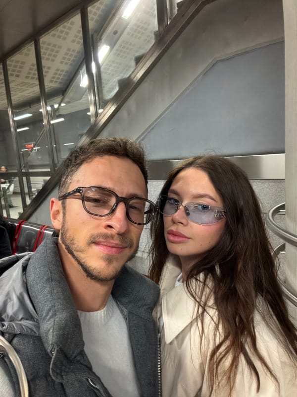 Couple Takes Indoor Selfie Together