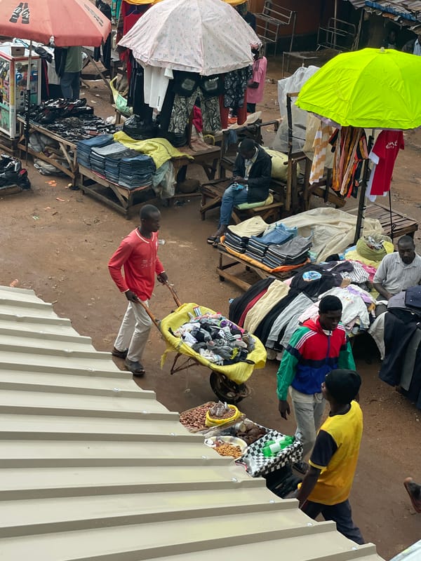 Daily street life documented in Bukuru Nigeria commercial district