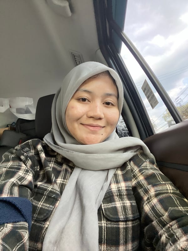 Car ride through Banjarbaru with selfies and street views
