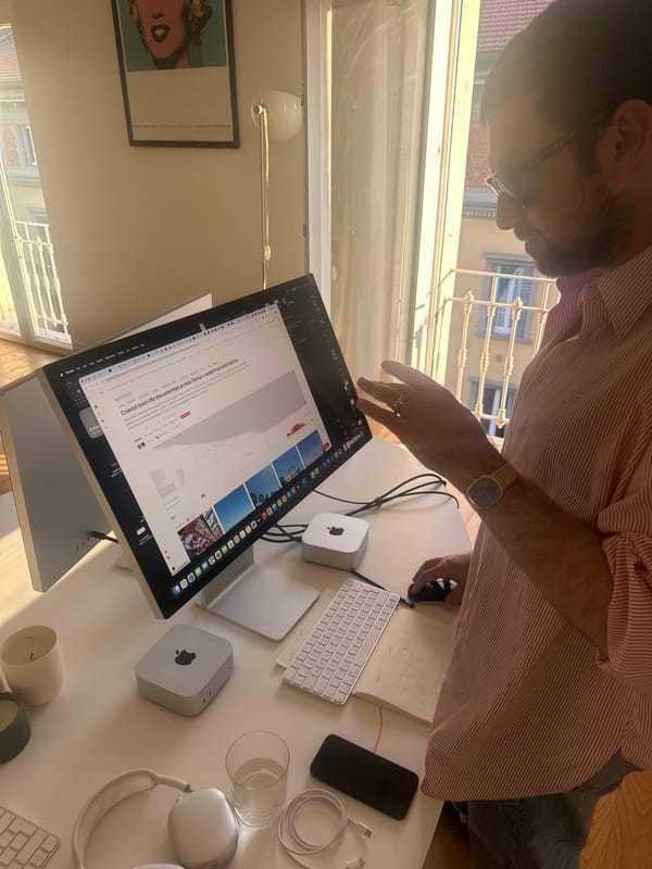 Milan afternoon captures selfies, luxury shopping, coding work