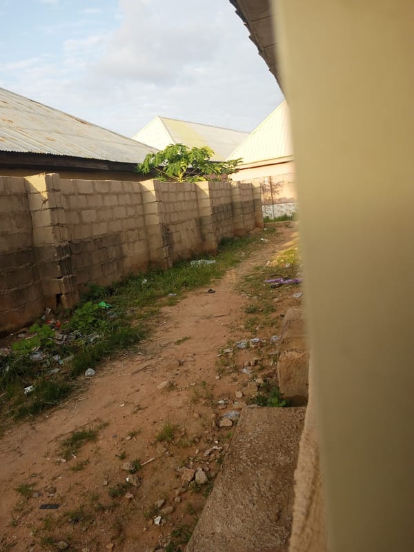Everyday belongings and a farewell moment in Jalingo, Nigeria