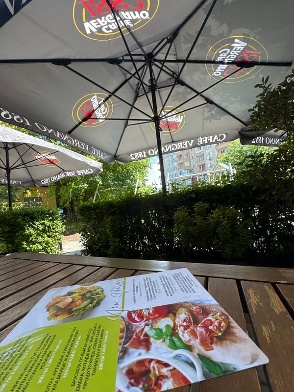 Person documents casual day around Burgas cafes and transport