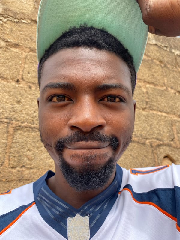 Two portraits captured moments apart in Jos area, Nigeria
