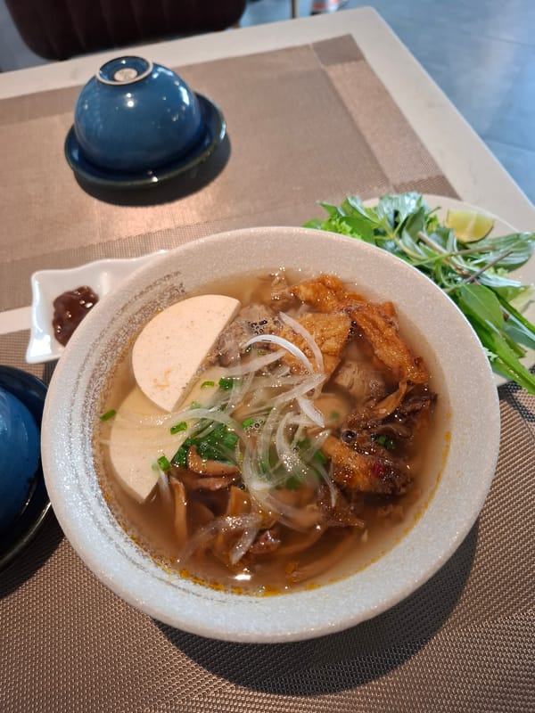 Lunch and drinks at a stylish Nha Trang café