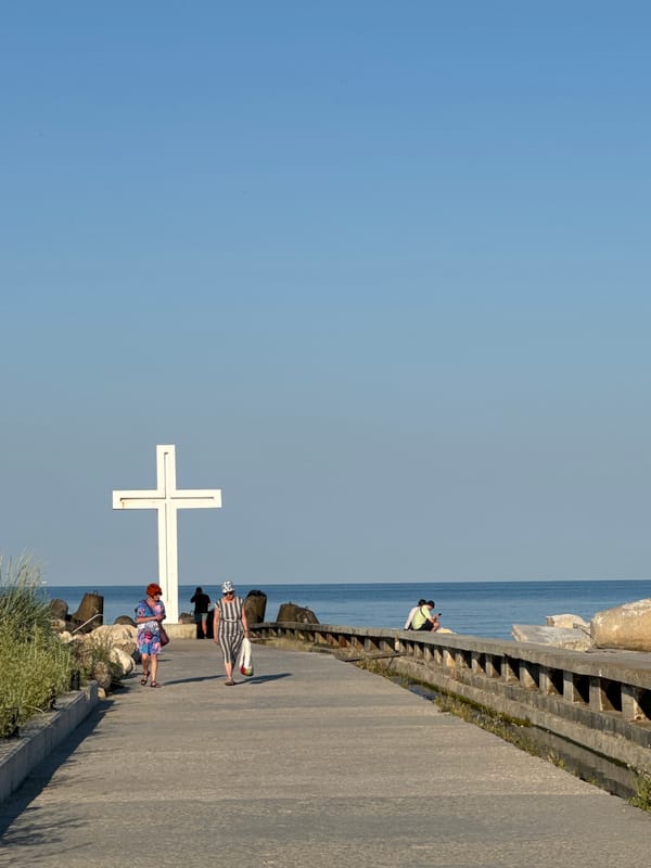 Historic landmarks and sea views along the Varna seafront