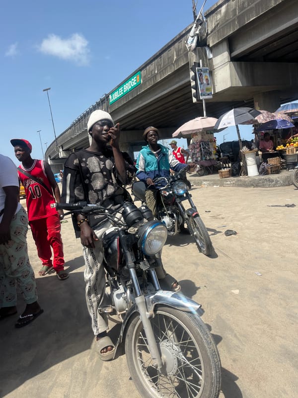 Daily street life documented across Lagos area Nigeria