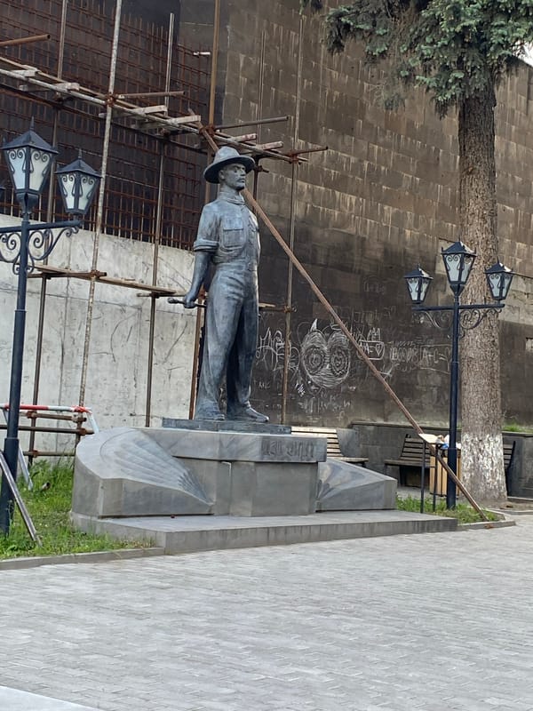 Street scenes and monuments documented in Gyumri, Armenia