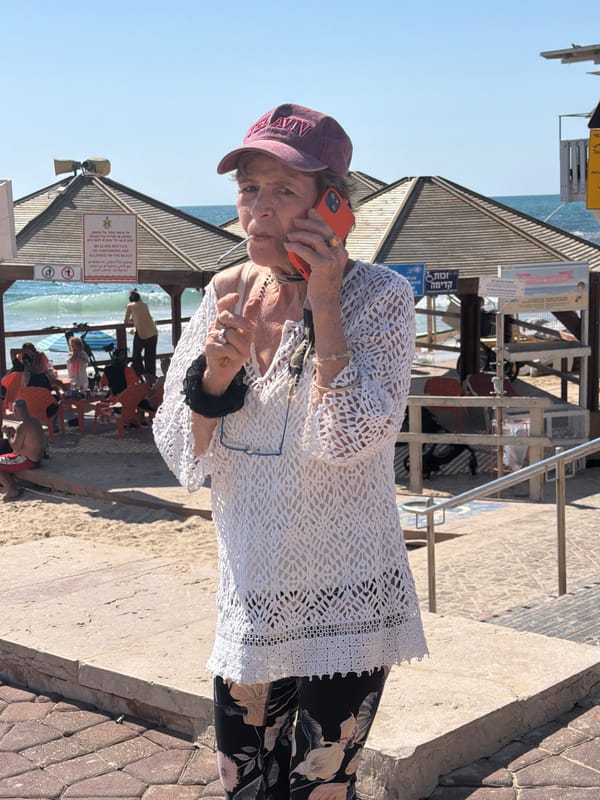 Casual Tel Aviv moments: phone calls, selfies, backgammon