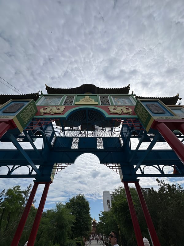 Early morning cultural tour through Buddhist Elista, Russia