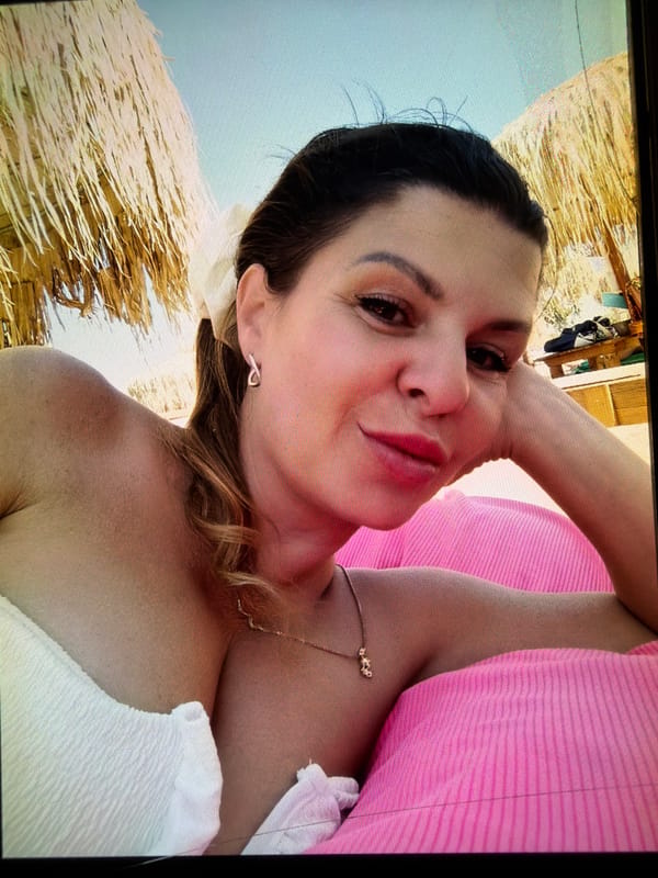 Selfies and casual portraits across beach and indoor settings