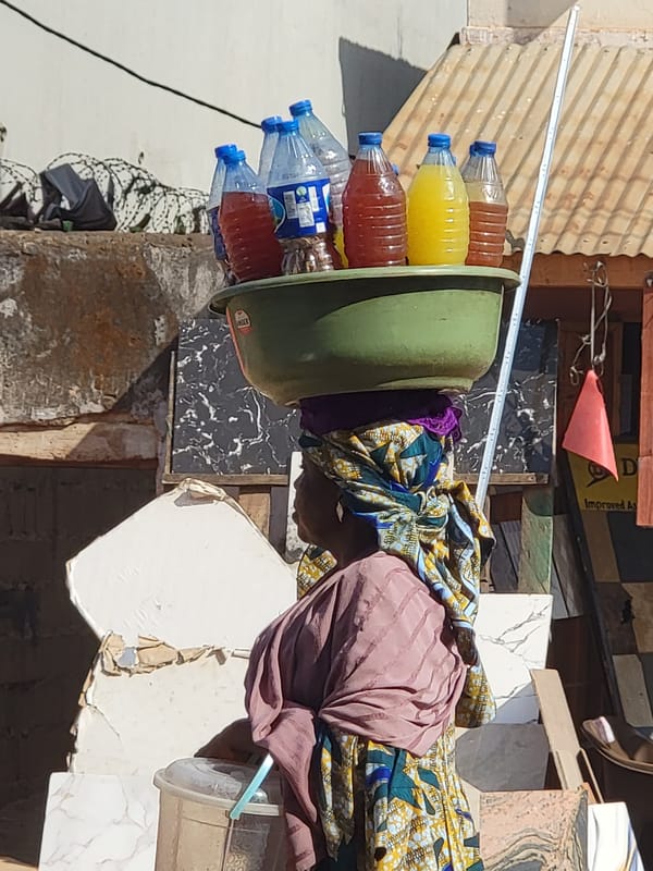 Daily life documented in Maiburiji, Nigeria street scenes