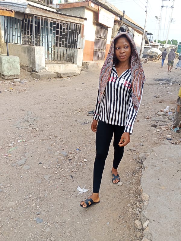 Daily street life captured in Adankolo, Nigeria