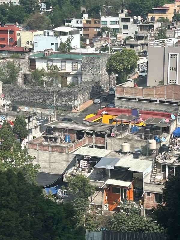 Mexico City residential views captured during afternoon documentation