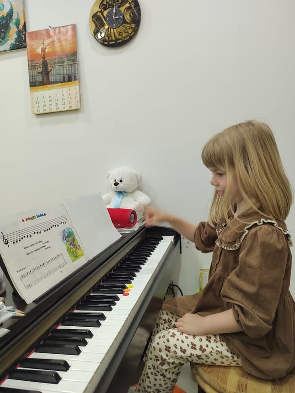 Child participates in sensory learning session in Podgorica classroom