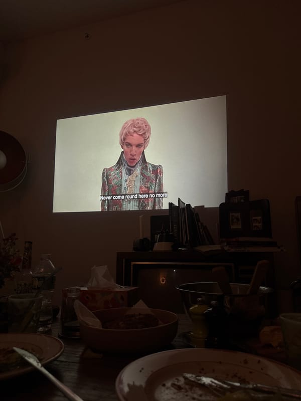 Red Hook resident enjoys quiet night of movies, music, computing