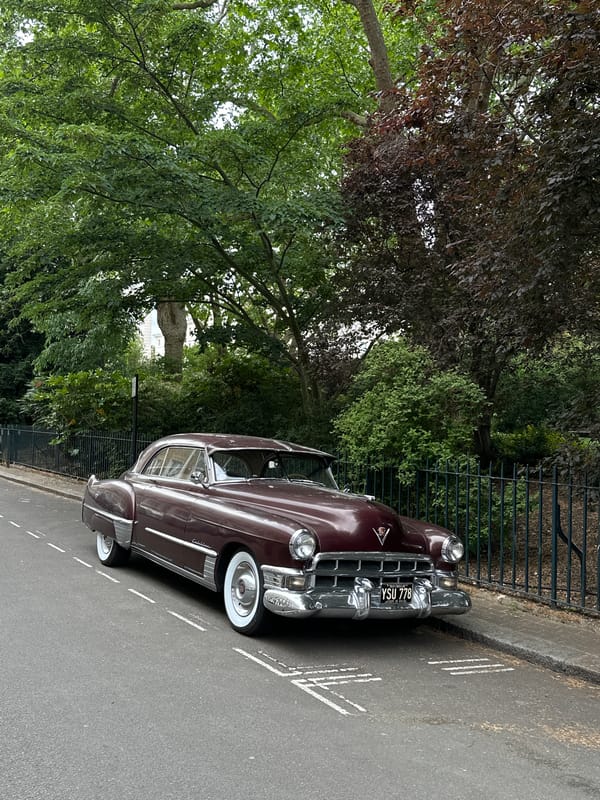 US Government Cadillac spotted parked on London street