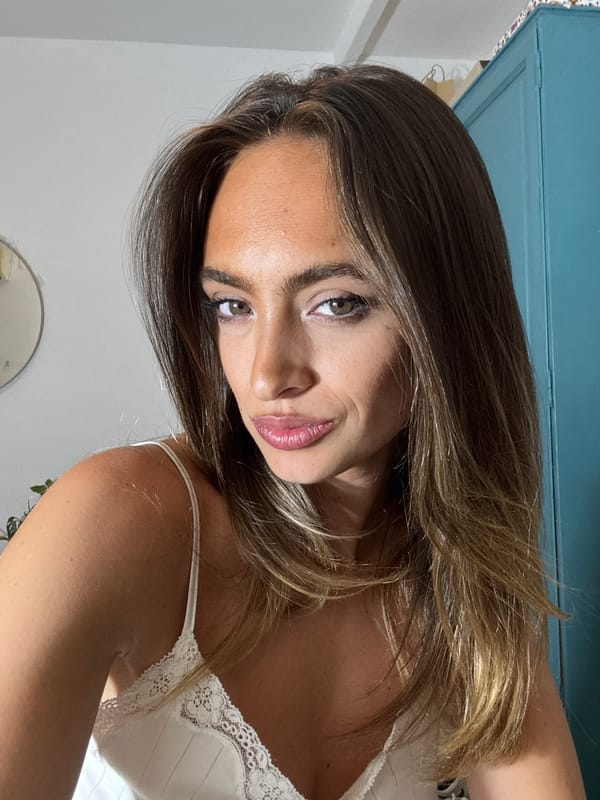 Woman photographed in white lace top in Be'er-Sheva