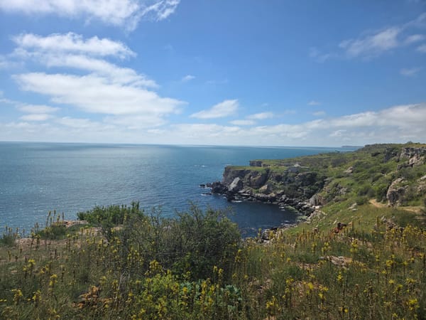 Morning coastal views captured at Kamen Bryag Bulgaria
