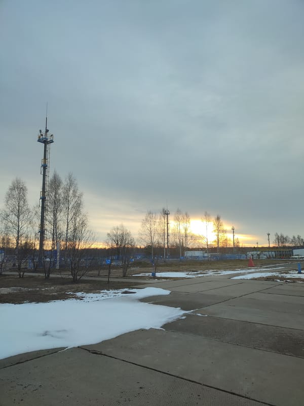 Witness captures changing sky conditions and landscape views