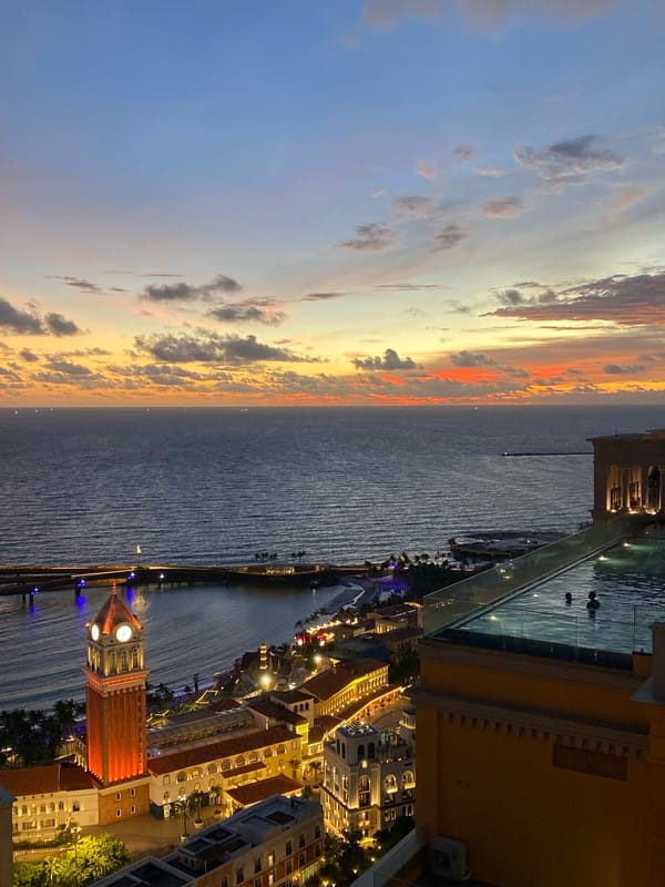 Sunset over Phú Quốc's waterfront, seen from every angle