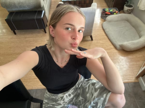 Woman takes late-night selfie in Whistler