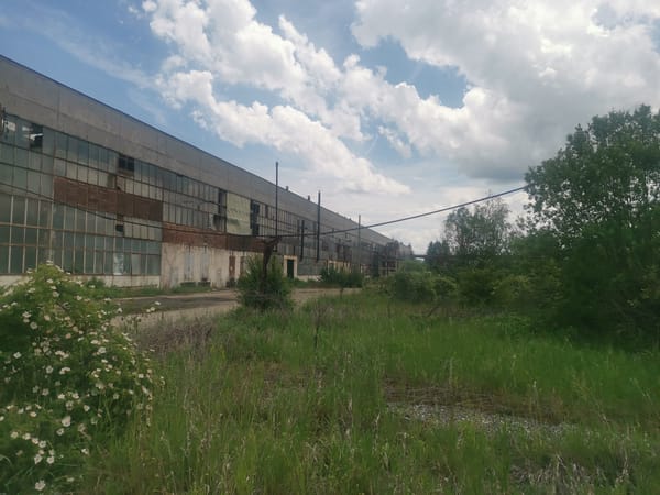 Abandoned industrial complex documented in Zhivkovo, Bulgaria