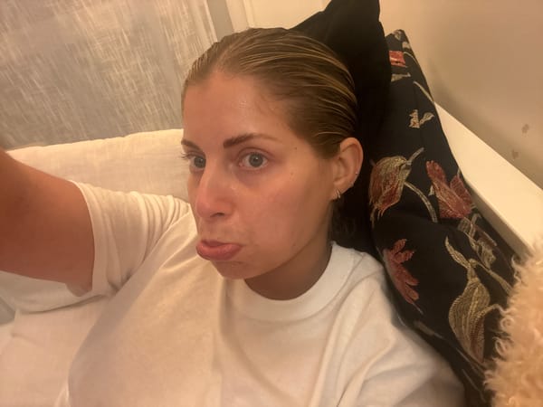 Person documented at home in Paris, possibly unwell