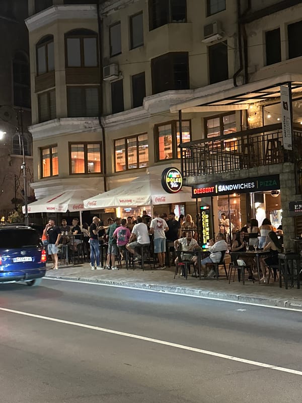 A summer evening exploring Veliko Tarnovo's streets and landmarks