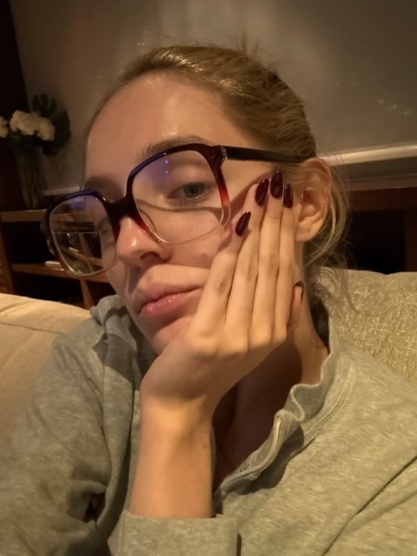 Late-night Disney+ viewing with fruit snacks in Mexico City