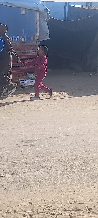 Daily life documented in Khan Yunis displacement camp