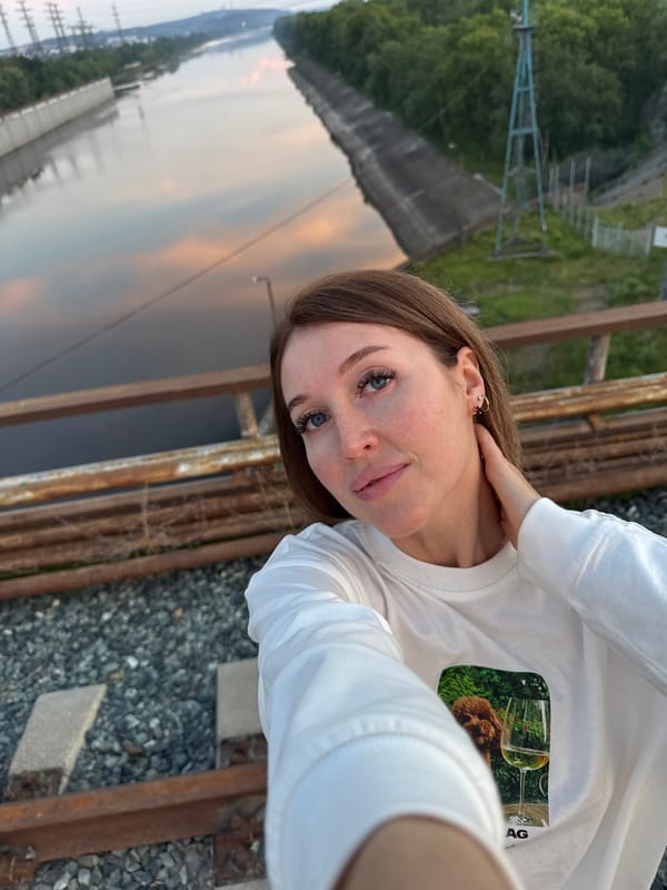 Evening gathering at Chaikovsky dam and riverfront