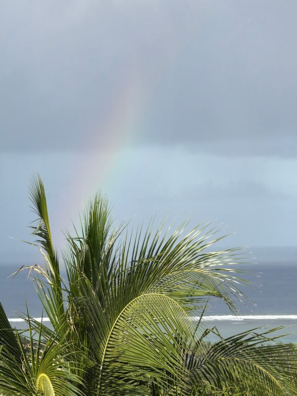 Morning scenes captured at beachside restaurant in Santa Monica, Philippines