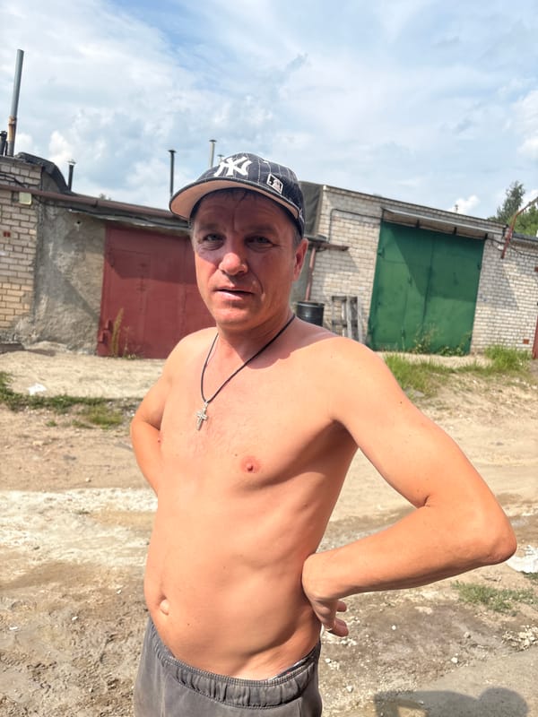 Garage life in Orsha: tools ready, doors open