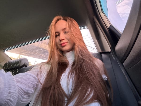 Woman documented in extended vehicle photo session over 2.5 hours