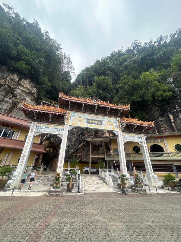 Ipoh's limestone cave temples, up close