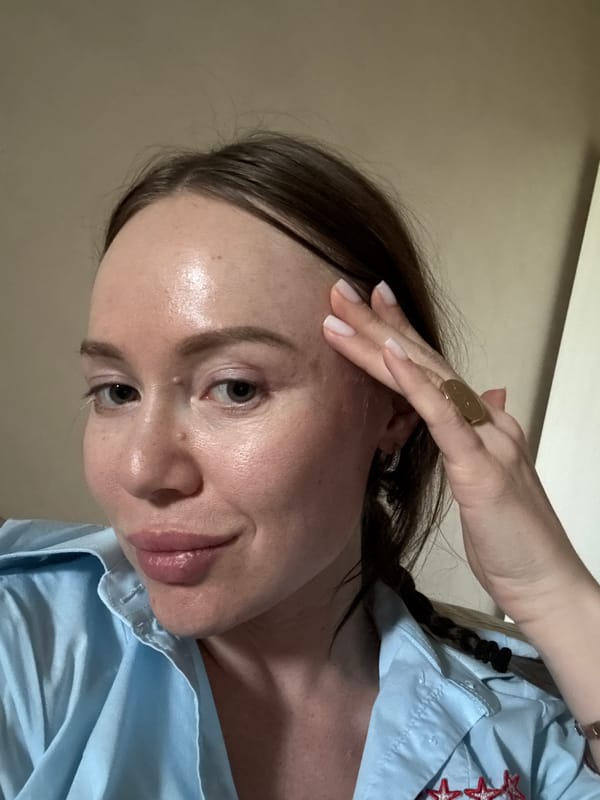 Woman visits industrial-style restaurant in Krasnoyarsk