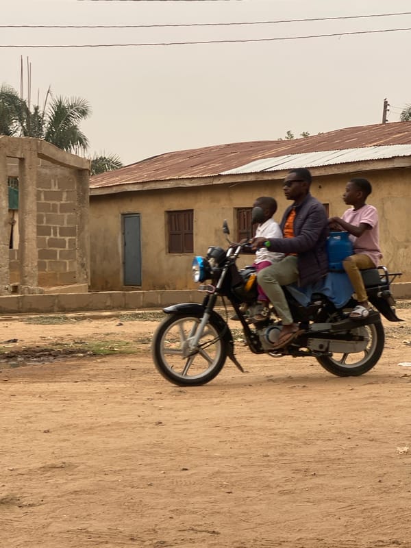 Morning street life documented in Sabon Tasha, Nigeria
