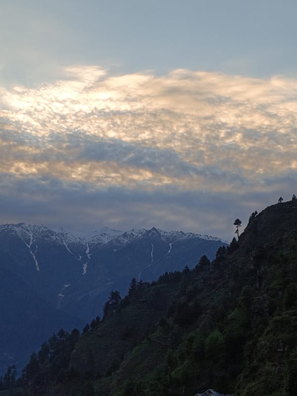 Mountain skies and indoor moments from Damadi