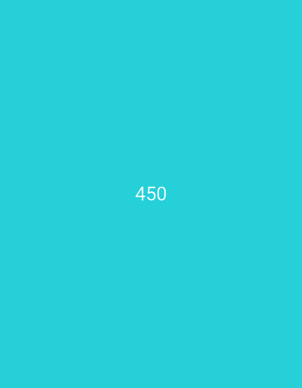 Numbered sequence of plain color-coded digital images, 426–460