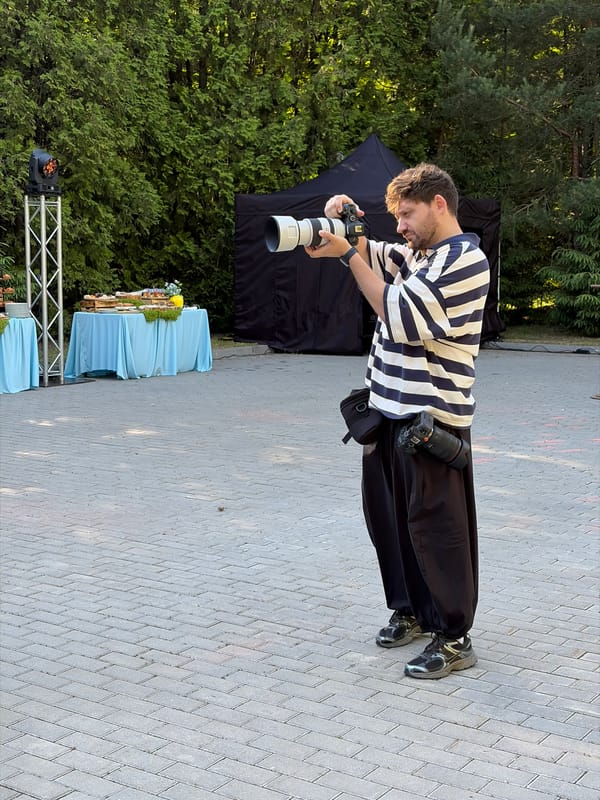 Casual outdoor gathering with darts and drinks in Zhdanovichi