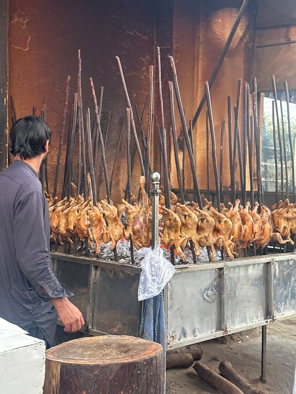 Afternoon street life captured across Quetta City markets