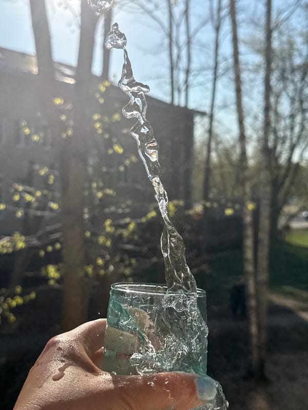 Early morning school scenes and broken glass documented in Dmitrov