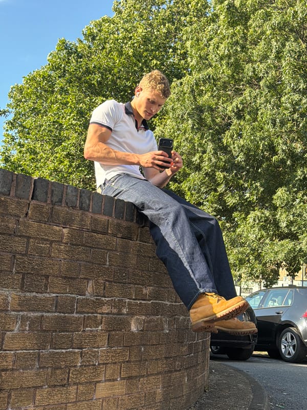 Afternoon selfies and a cat getting treats, south London